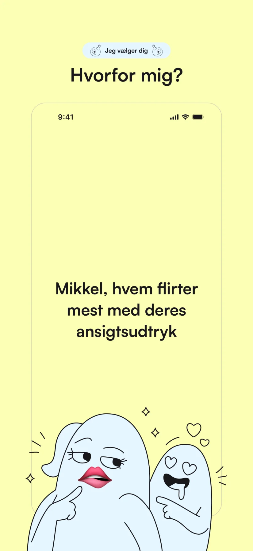 Jeg vælger dig
