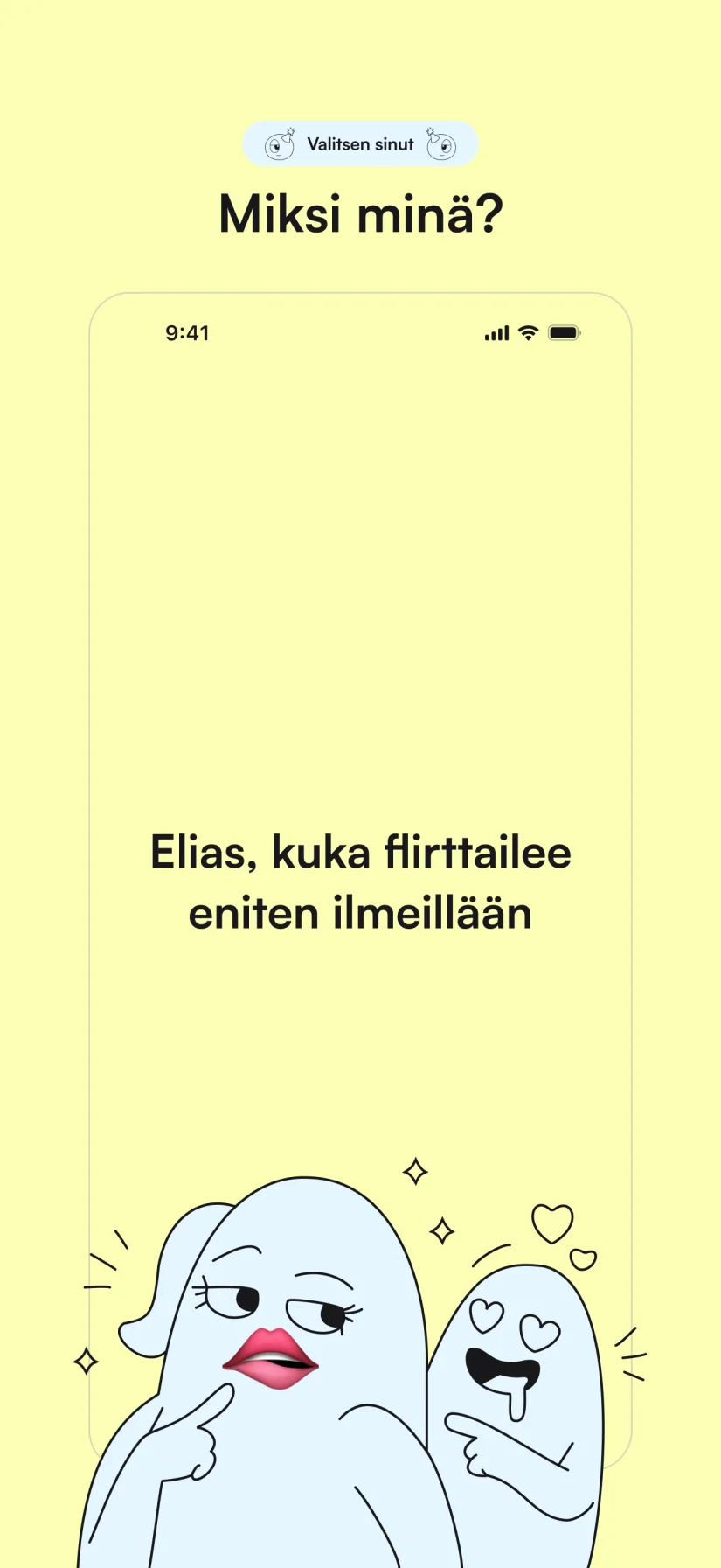 Valitsen sinut