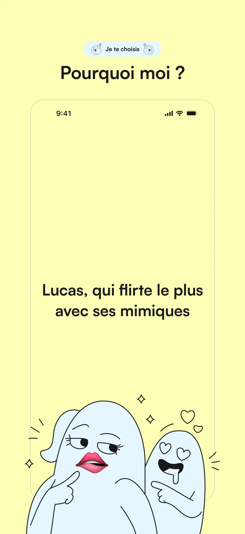 Je te choisis