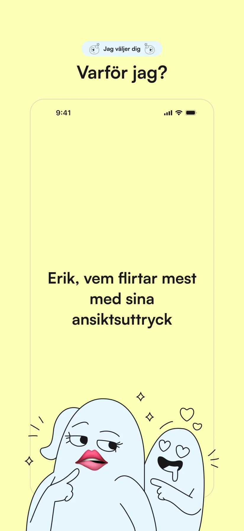 Jag väljer dig